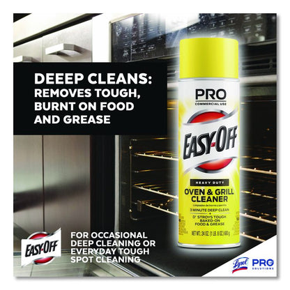 Oven and Grill Cleaner, 24 oz Aerosol Spray