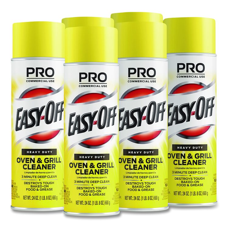 Oven and Grill Cleaner, 24 oz Aerosol  Spray, 6/Carton