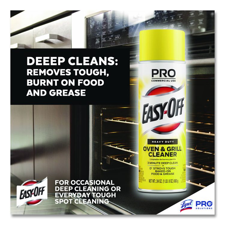 Oven and Grill Cleaner, 24 oz Aerosol  Spray, 6/Carton