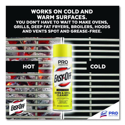 Oven and Grill Cleaner, 24 oz Aerosol  Spray, 6/Carton