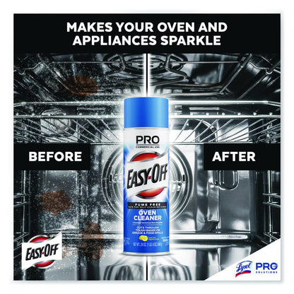 Fume-Free Max Oven Cleaner, Foam, 24 oz Aerosol Spray