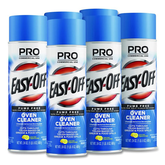 Fume Free Max Oven Cleaner, Foam, Lemon, 24 oz Aerosol Spray (Each)