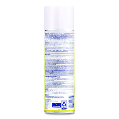 Disinfectant Foam Cleaner, Fresh Scent, 24 oz Aerosol Spray, 12/Carton