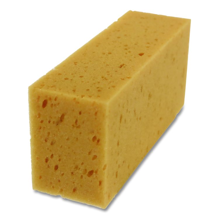 Fixi-Clamp Sponge, 3.75 x 8.5, 2.75" Thick, Yellow