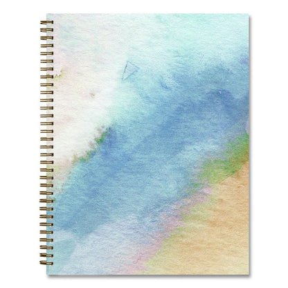One Tree Planted Andreo Weekly/Monthly Planner, Abstract Artwork, 11" x 8.5", Blue/Sand/Green Cover, 12-Month (Jan-Dec): 2026