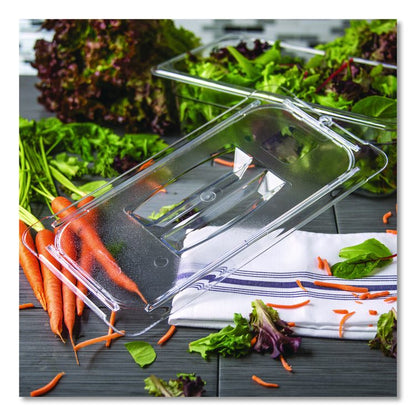 StorPlus Polycarbonate Handled Universal Lid, 7 x 12.5 x 0.88, Clear, Plastic