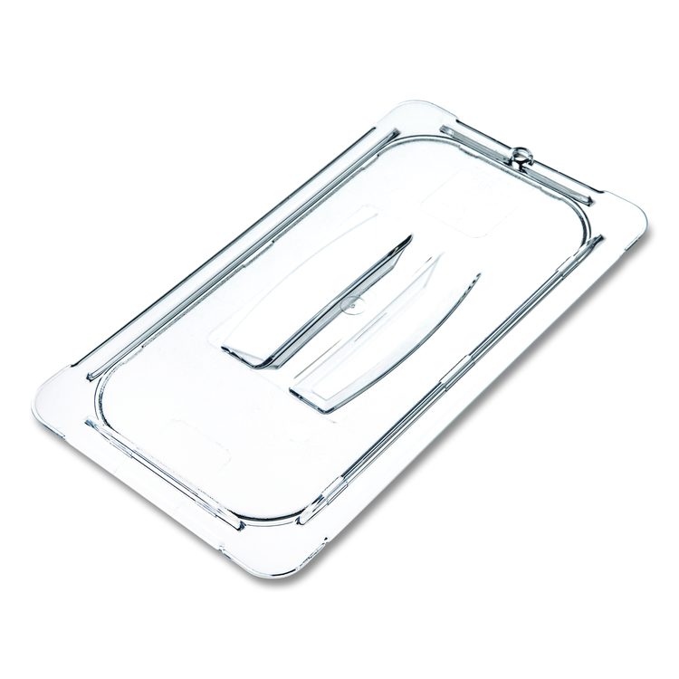 StorPlus Polycarbonate Handled Universal Lid, 7 x 12.5 x 0.88, Clear, Plastic