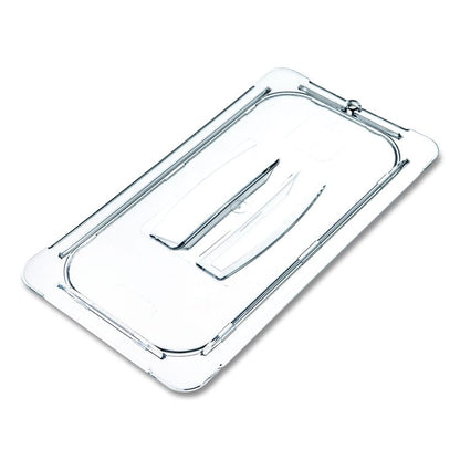 StorPlus Polycarbonate Handled Universal Lid, 7 x 12.5 x 0.88, Clear, Plastic