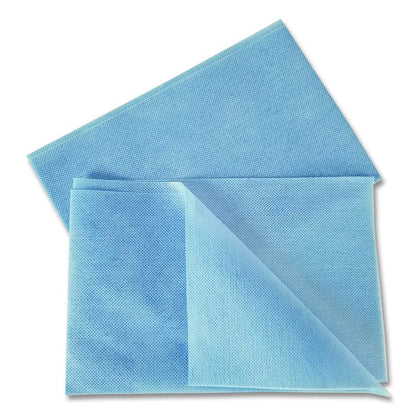 Deluxe Foodservice Wiper, 1-Ply, 13 x 21, Blue, 150/Carton
