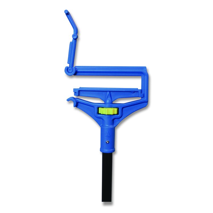 Speed Change Mop Handle, 61.25", Blue/Black, 12/Carton