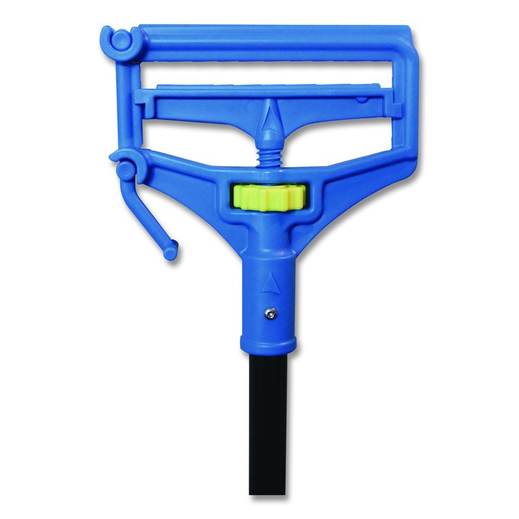 Speed Change Mop Handle, 61.25", Blue/Black, 12/Carton