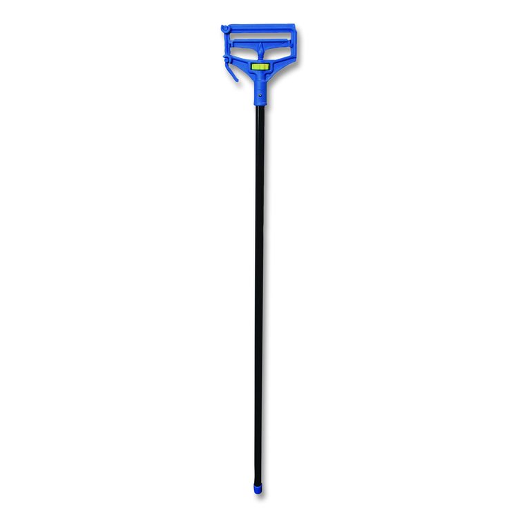 Speed Change Mop Handle, 61.25", Blue/Black, 12/Carton