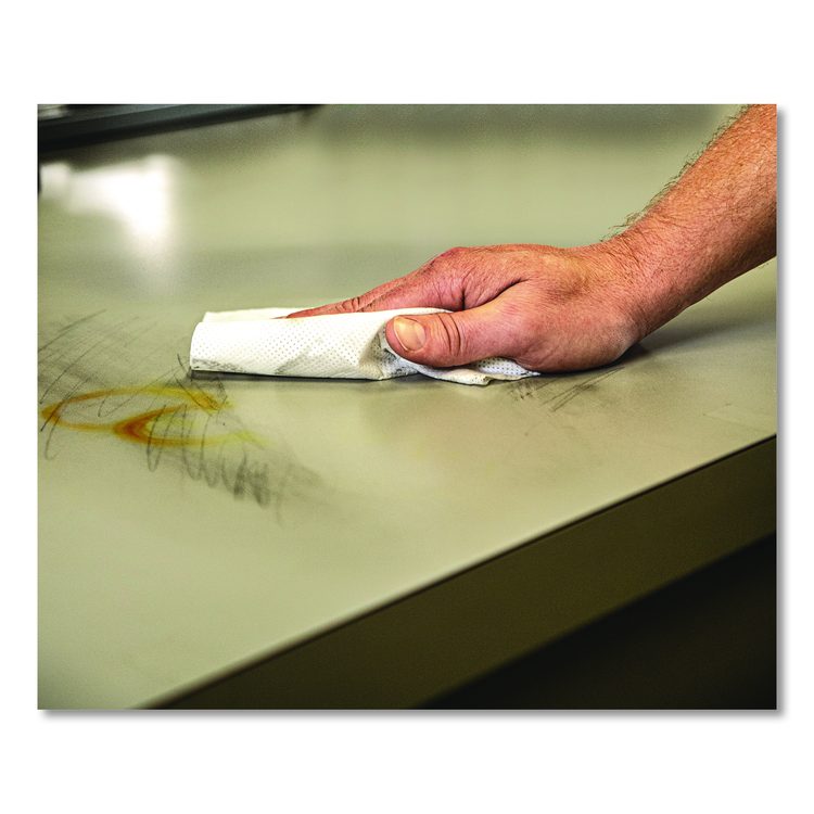 All Purpose Cleaning Wipes, 9 x 12, Citrus Scent, White, 80 Wipes/Canister, 6 Canisters/Carton