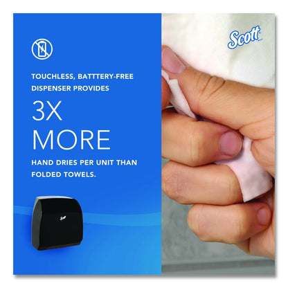 Slimroll Manual Towel Dispenser, 12.65 x 13.02 x 7.18, Black