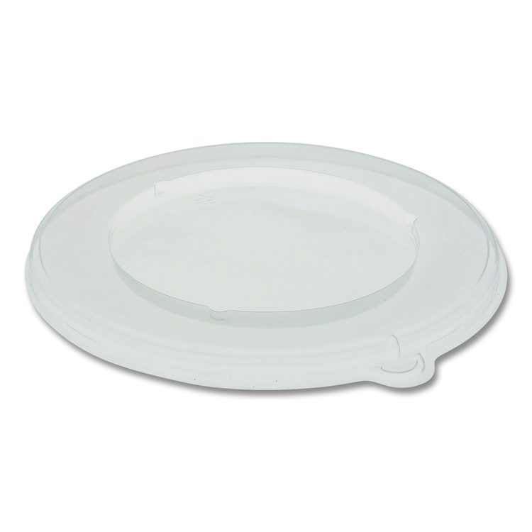 EarthChoice PP Lid for Fiber Blend Bowl, 8" Diameter, Clear, Plastic, 200/Carton