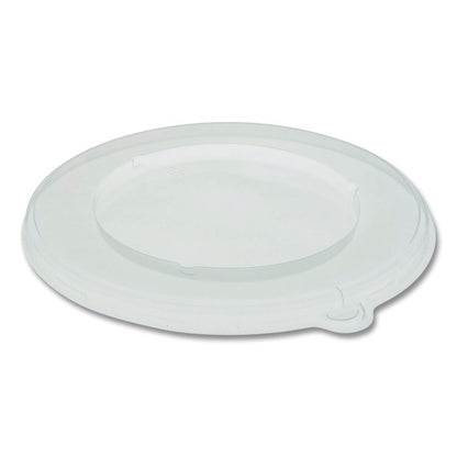 EarthChoice PP Lid for Fiber Blend Bowl, 8" Diameter, Clear, Plastic, 200/Carton
