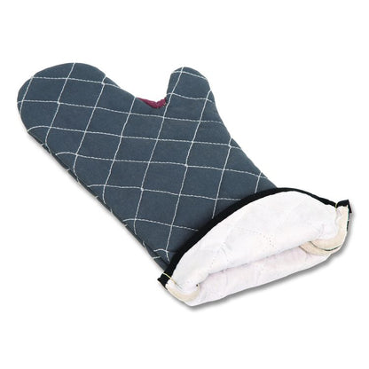 Bestguard Oven Mitt, 17", WebGuard Plus Fabric, Black, Pair