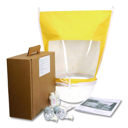 Qualitative Respirator Fit and Sensitivity Test Kit, Includes Sweet-Taste Testing Solutions