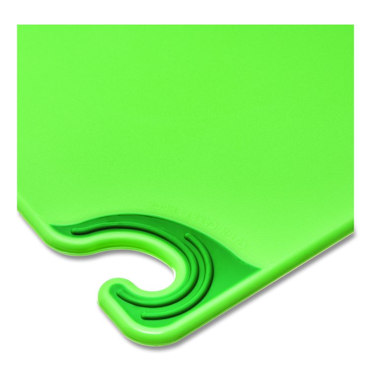 Saf-T-Grip Cutting Board, 24 x 18 x 0.5, Green