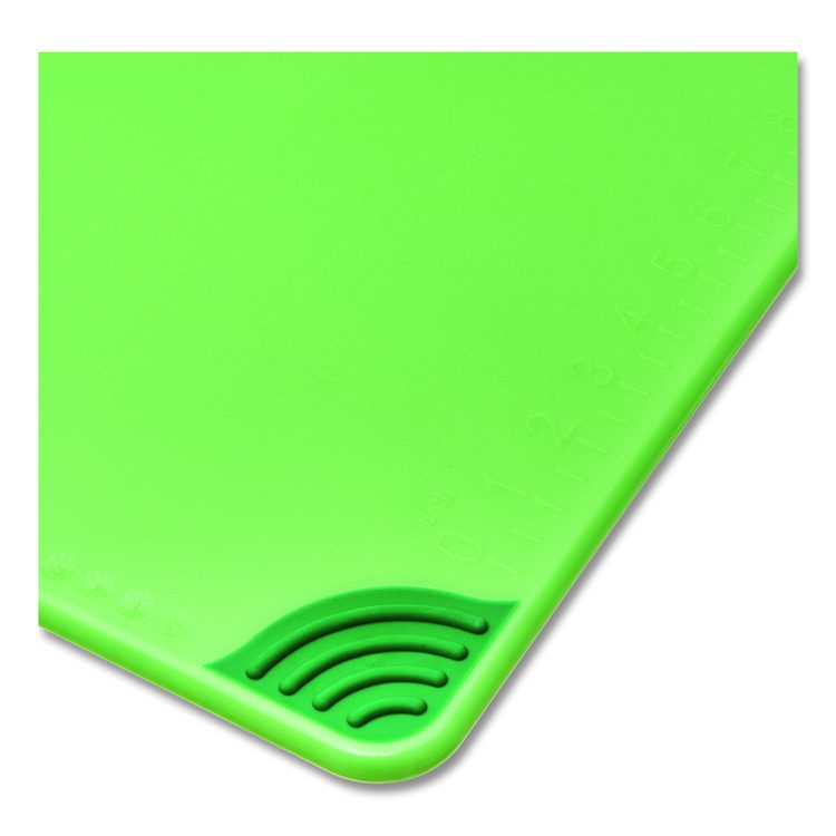 Saf-T-Grip Cutting Board, 24 x 18 x 0.5, Green
