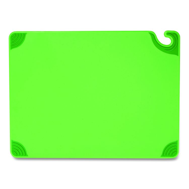 Saf-T-Grip Cutting Board, 24 x 18 x 0.5, Green