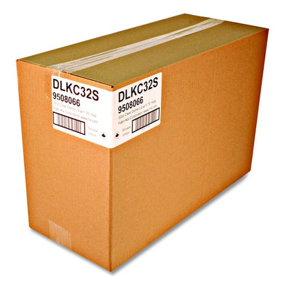 Kal-Clear/Nexclear Drink Cup Lids, Squat Dome Lid with 1.75" Hole, Fits 32 oz Cold Cups, Plastic, Clear, 500/Carton