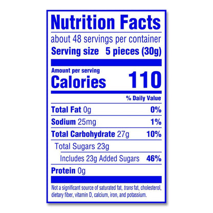 Grab-and-Go Candy Snacks In Reception Box, 240 Pieces/Box