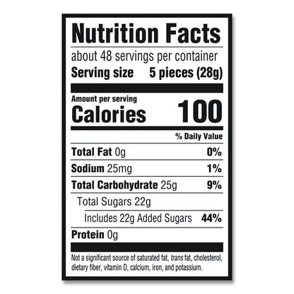 Fruit Flavored Candy, Grab-and-Go, 240 Pieces/Box