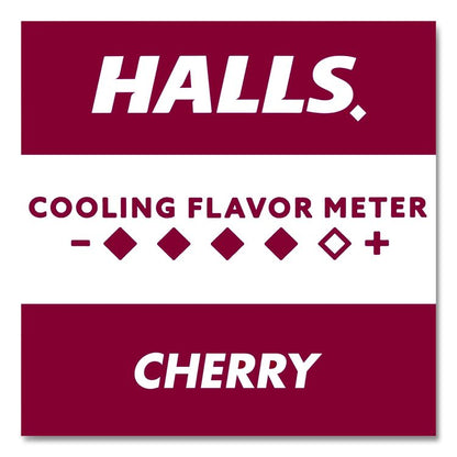 Triple Action Cough Drops, Cherry, 30/Bag, 12 Bags/Box