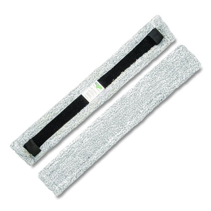 VisaVersa Pro Microfiber Replacement Pad, 10" Light Gray, 10/Carton