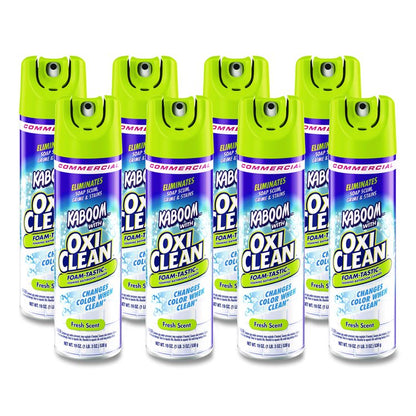 Foamtastic Bathroom Cleaner, Fresh Scent, 19 oz Aerosol Spray, 8/Carton
