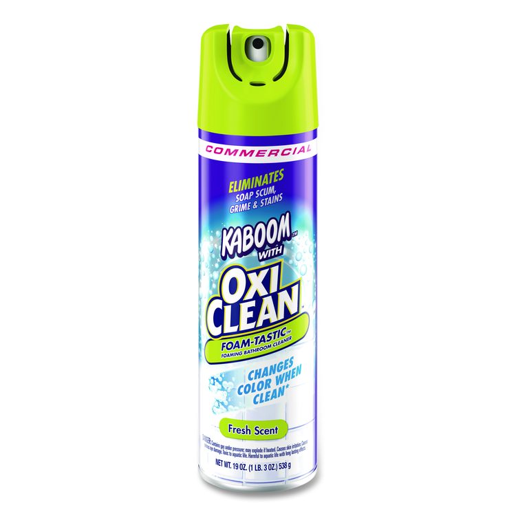 Foamtastic Bathroom Cleaner, Fresh Scent, 19 oz Aerosol Spray