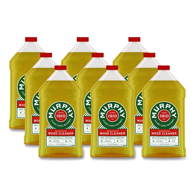 Original Wood Cleaner, Liquid, 32 oz Bottle, 9/Carton