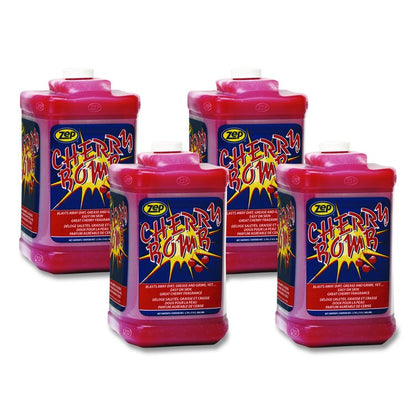 Cherry Bomb Hand Cleaner Refill, Cherry Scent, 1 gal, 4/Carton