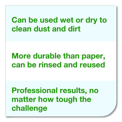 Light Duty Cleaning Cloth, Giant Roll, 1-Ply, 9 x 12.4, White, 1,450 Sheet Roll/Carton