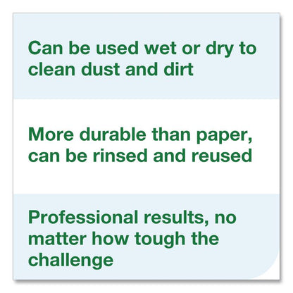 Light Duty Cleaning Cloth Pop Up Box, 1-Ply, 8.3 x 16.1, White, 120 Cloths/Pack, 10 Packs/Carton
