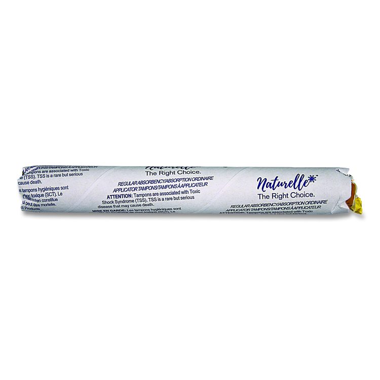 Naturelle Tampons, Regular Absorbency, 500/Carton