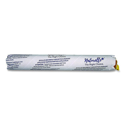 Naturelle Tampons, Regular Absorbency, 500/Carton