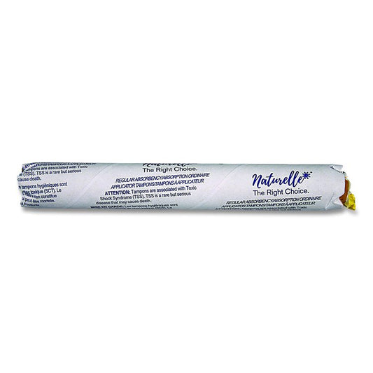 Naturelle Tampons, Regular Absorbency, 500/Carton
