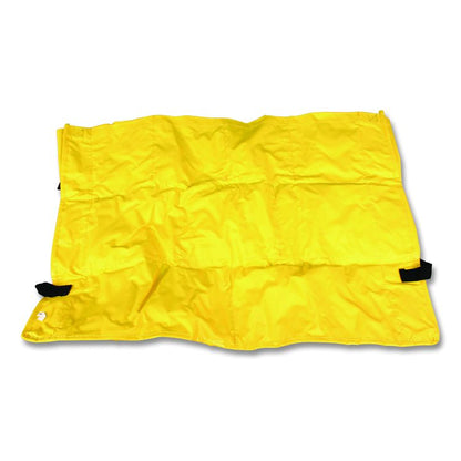 Gator Caddy Vinyl Yellow Bag, Nine Compartments, 20 x 20.5, Yellow