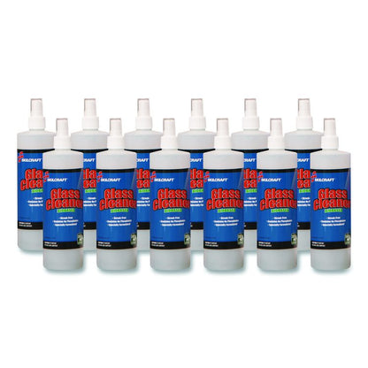 7930013268110, SKILCRAFT Glass Cleaner, Ammonia Based, 16 oz Spray Bottle, 12/Carton