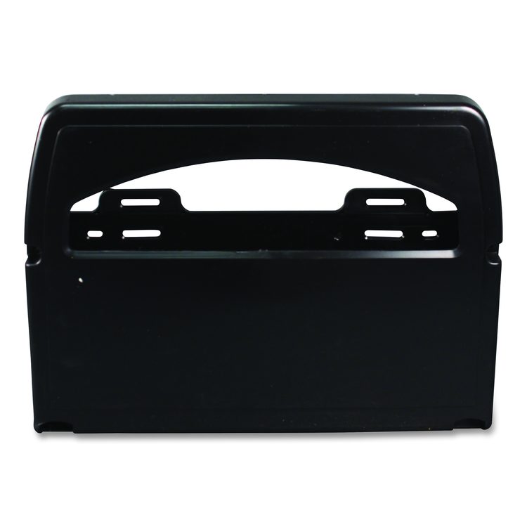 Toilet Seat Cover Dispenser, 16.4 x 3.05 x 11.9, Black, 2/Carton