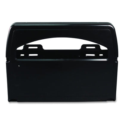 Toilet Seat Cover Dispenser, 16.4 x 3.05 x 11.9, Black, 2/Carton