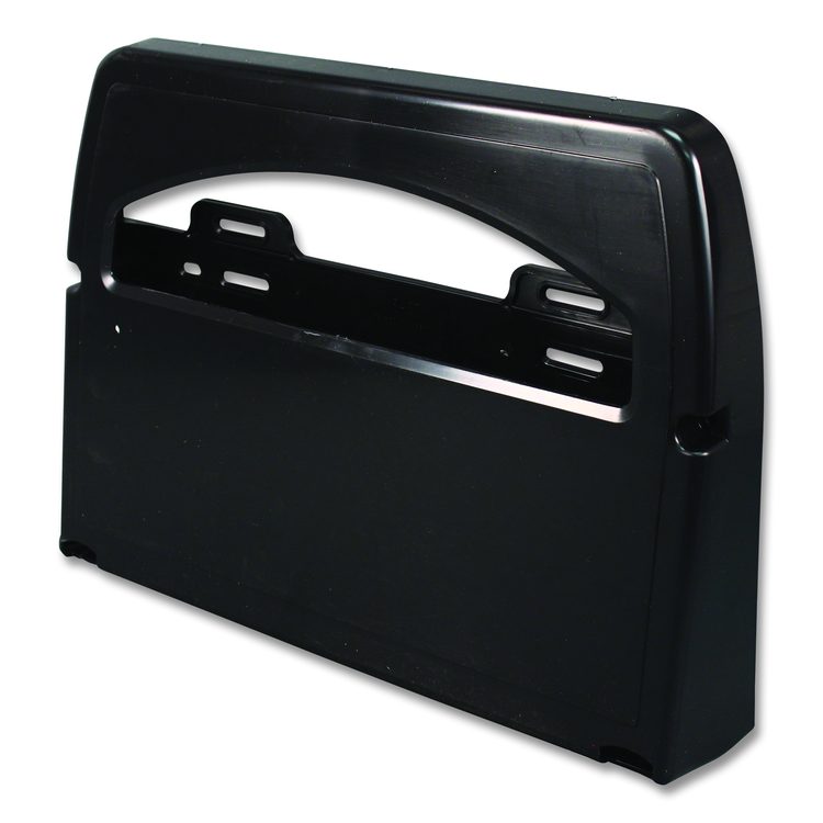 Toilet Seat Cover Dispenser, 16.4 x 3.05 x 11.9, Black, 2/Carton