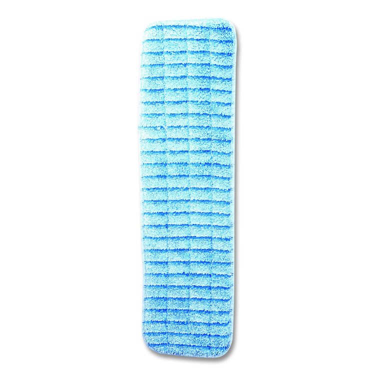 Microfiber Wet Mops, 18 x 5, Blue