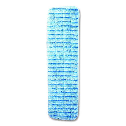 Microfiber Wet Mops, 18 x 5, Blue