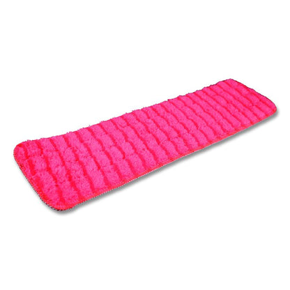 Microfiber Wet Mops, 18 x 5, Red