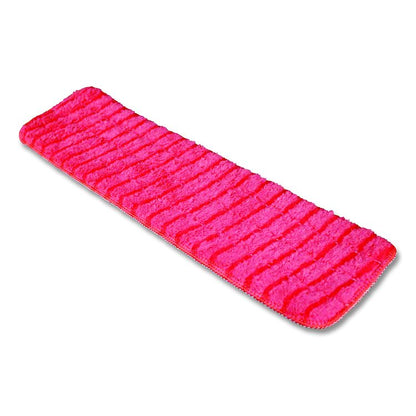 Microfiber Wet Mops, 18 x 5, Red
