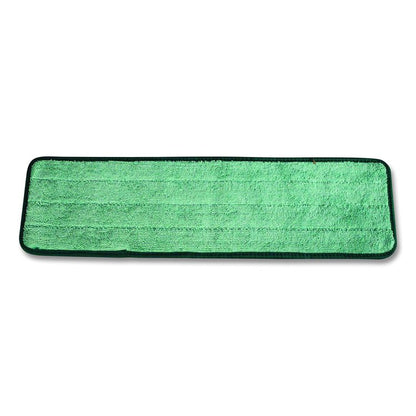 Microfiber Wet Mops, 18 x 5, Green