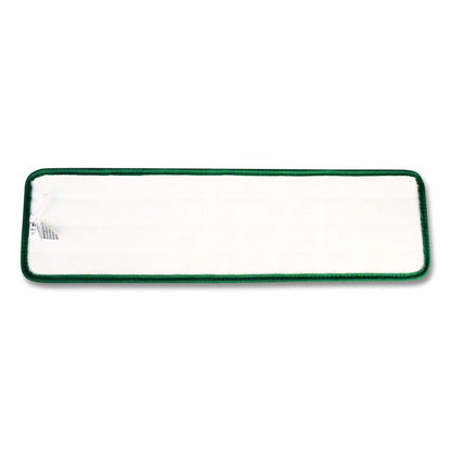 Microfiber Wet Mops, 18 x 5, Green